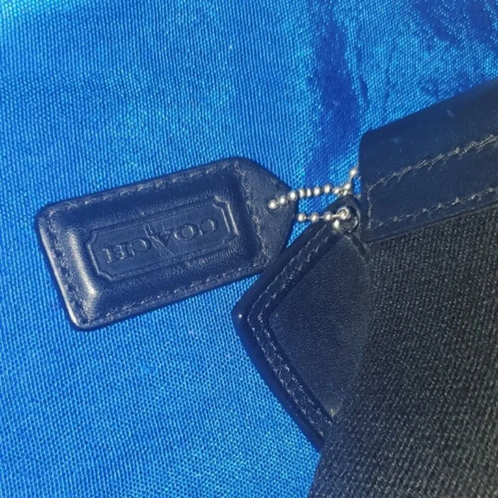 VTG Coach Transatlantic Canvas Messenger Bag
